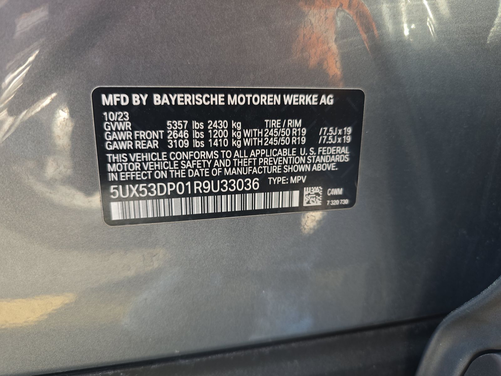 2024 BMW X3 xDrive30i AWD