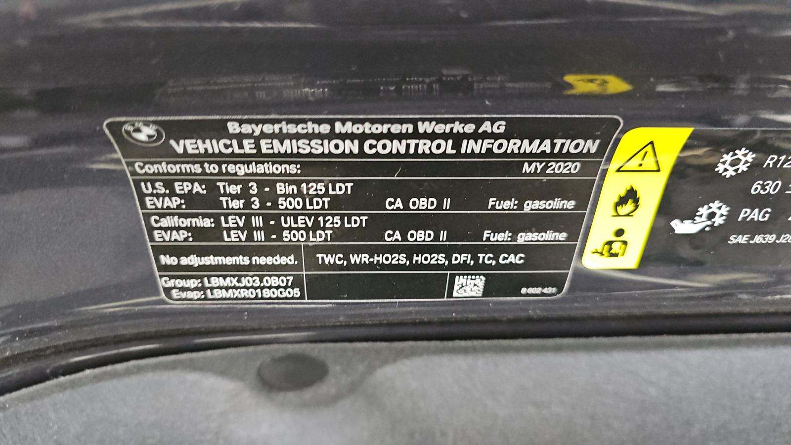 2020 BMW X5 sDrive40i RWD