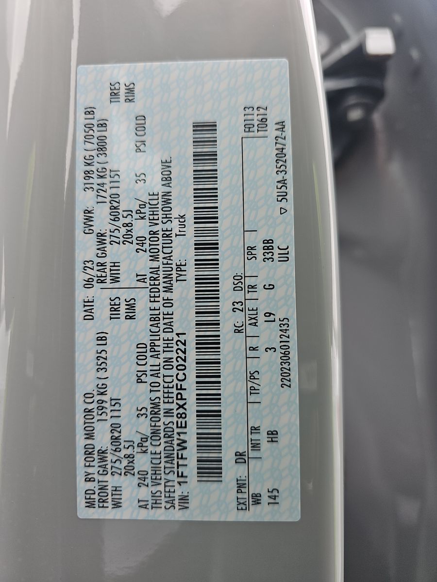 2023 Ford F-150 Lariat AWD