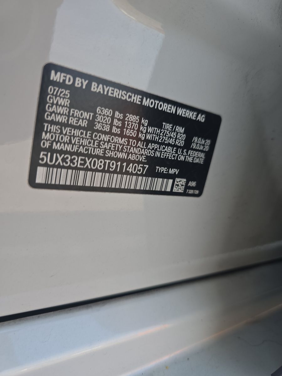 2026 BMW X6 xDrive40i AWD