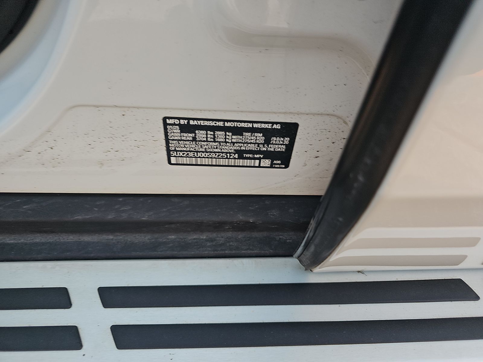 2025 BMW X5 xDrive40i AWD