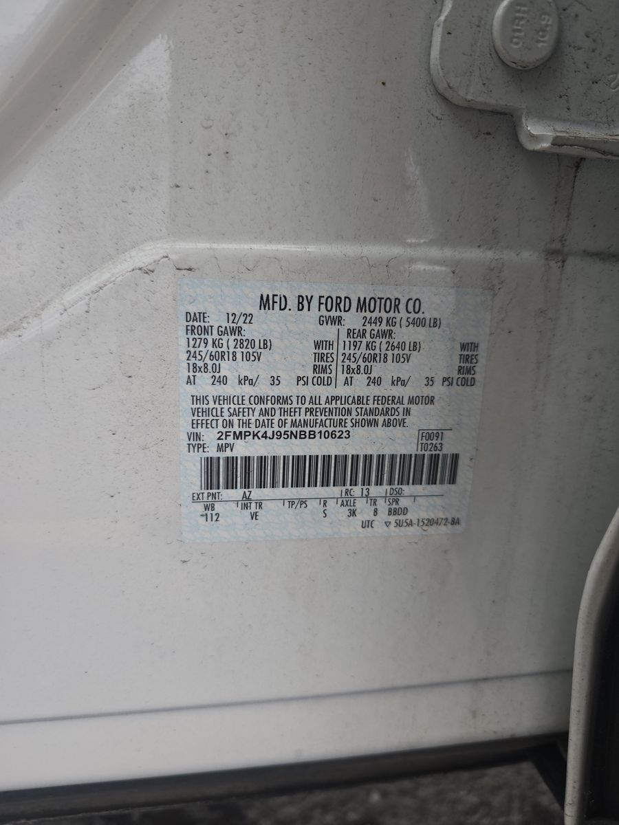 2022 Ford Edge SEL AWD