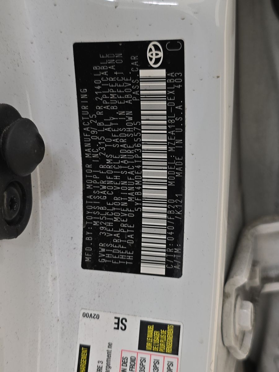 2026 Toyota Corolla LE FWD