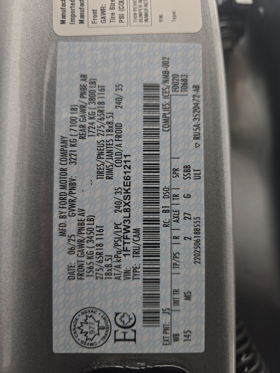 2025 Ford F-150 XLT AWD