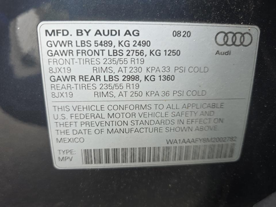 2021 Audi Q5 Premium AWD