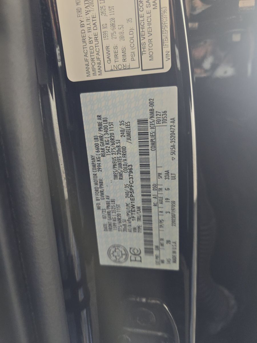 2023 Ford F-150 Lariat AWD