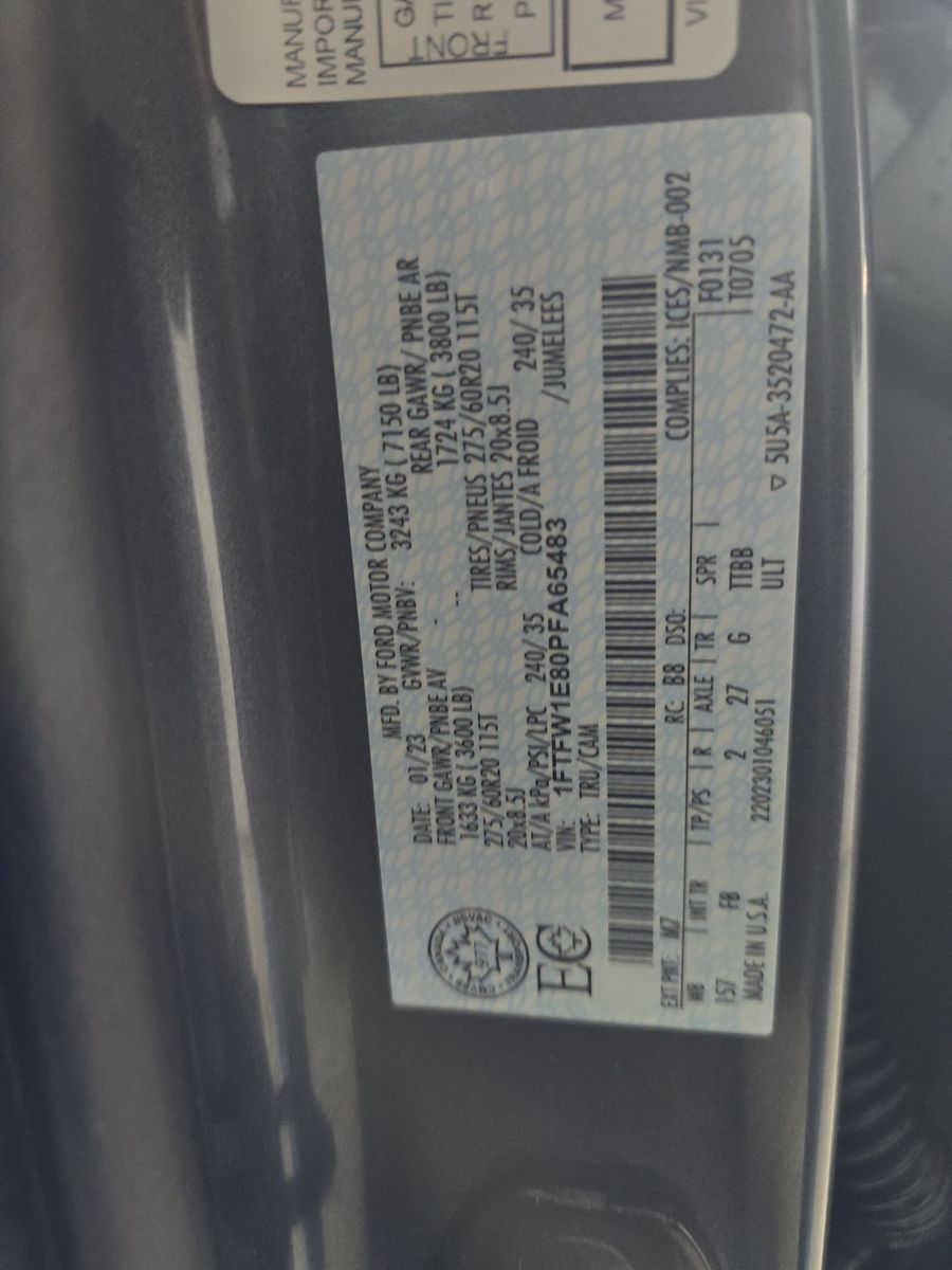 2023 Ford F-150 XLT AWD