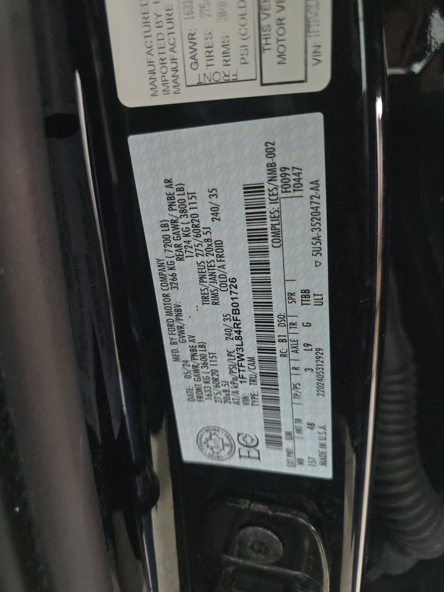 2024 Ford F-150 XLT AWD