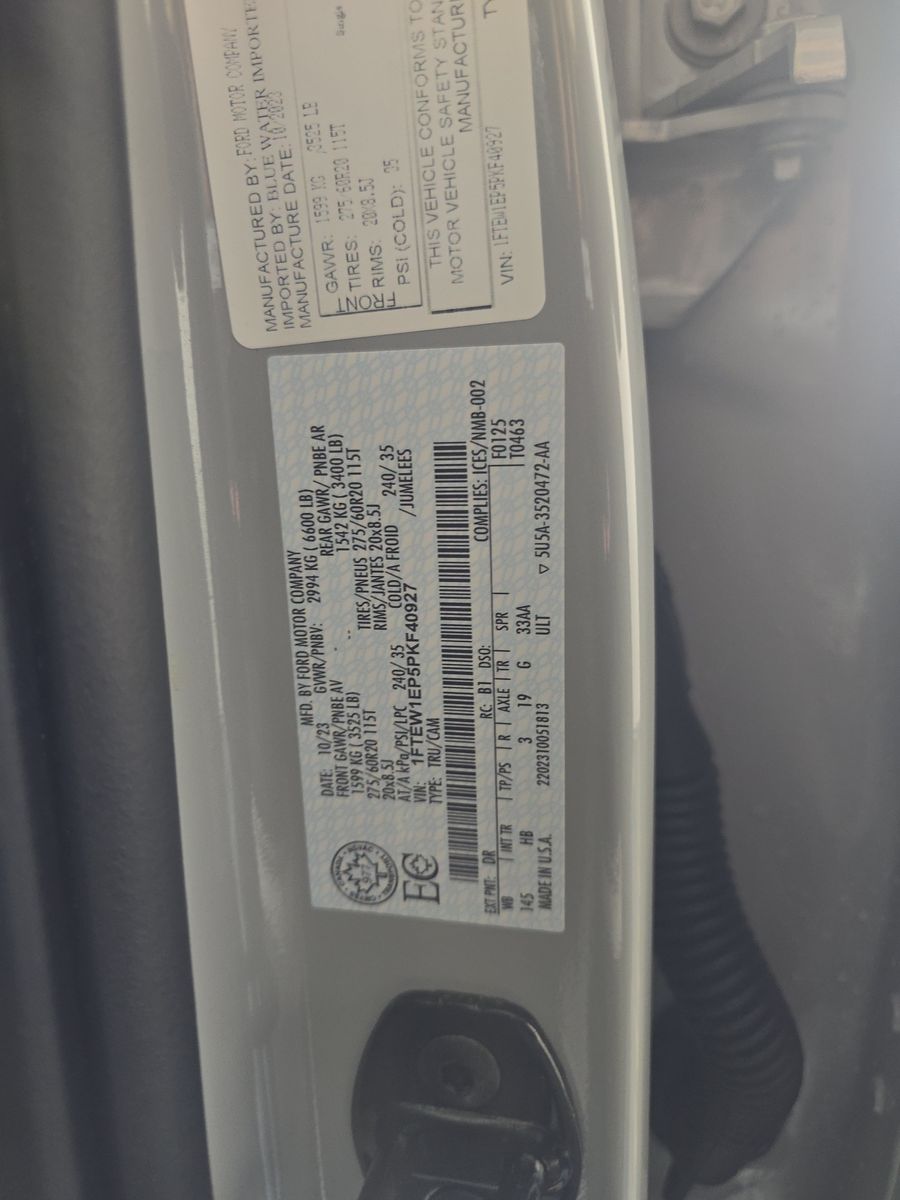 2023 Ford F-150 Lariat AWD