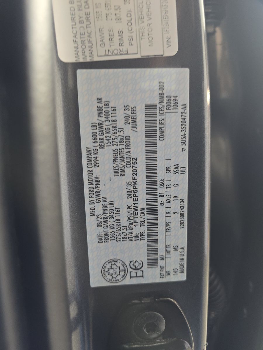 2023 Ford F-150 XLT AWD