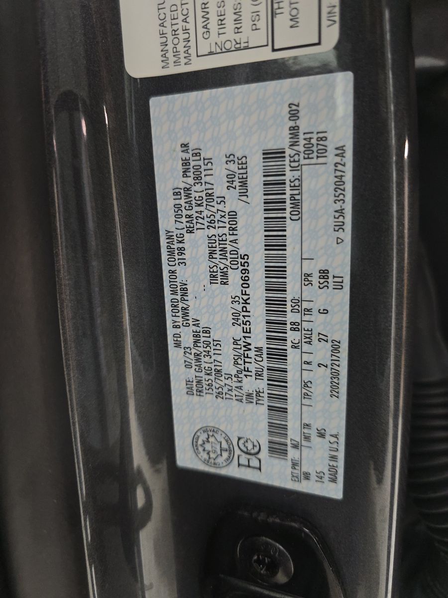 2023 Ford F-150 XLT AWD