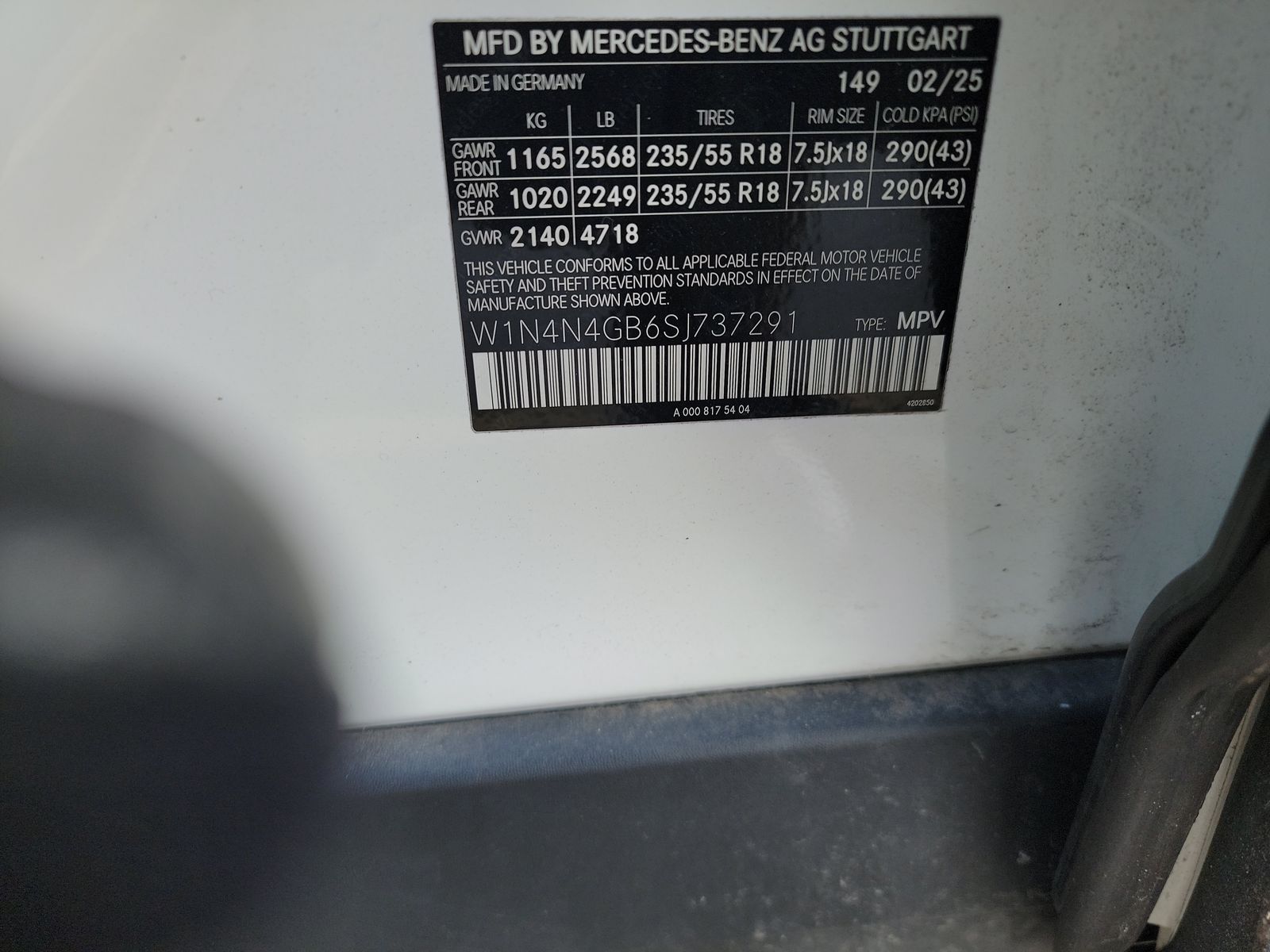 2025 Mercedes-Benz GLA GLA 250 FWD