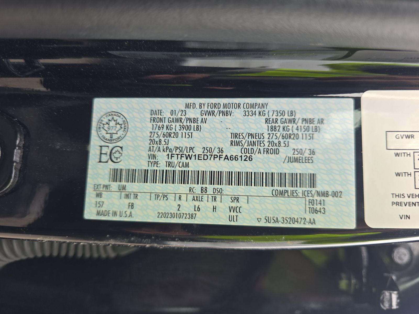 2023 Ford F-150 Hybrid XLT AWD