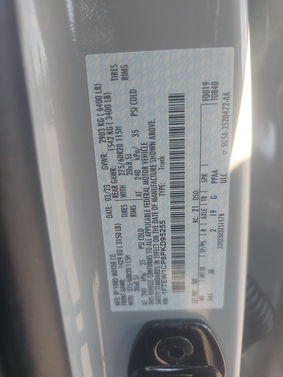 2023 Ford F-150 XL RWD