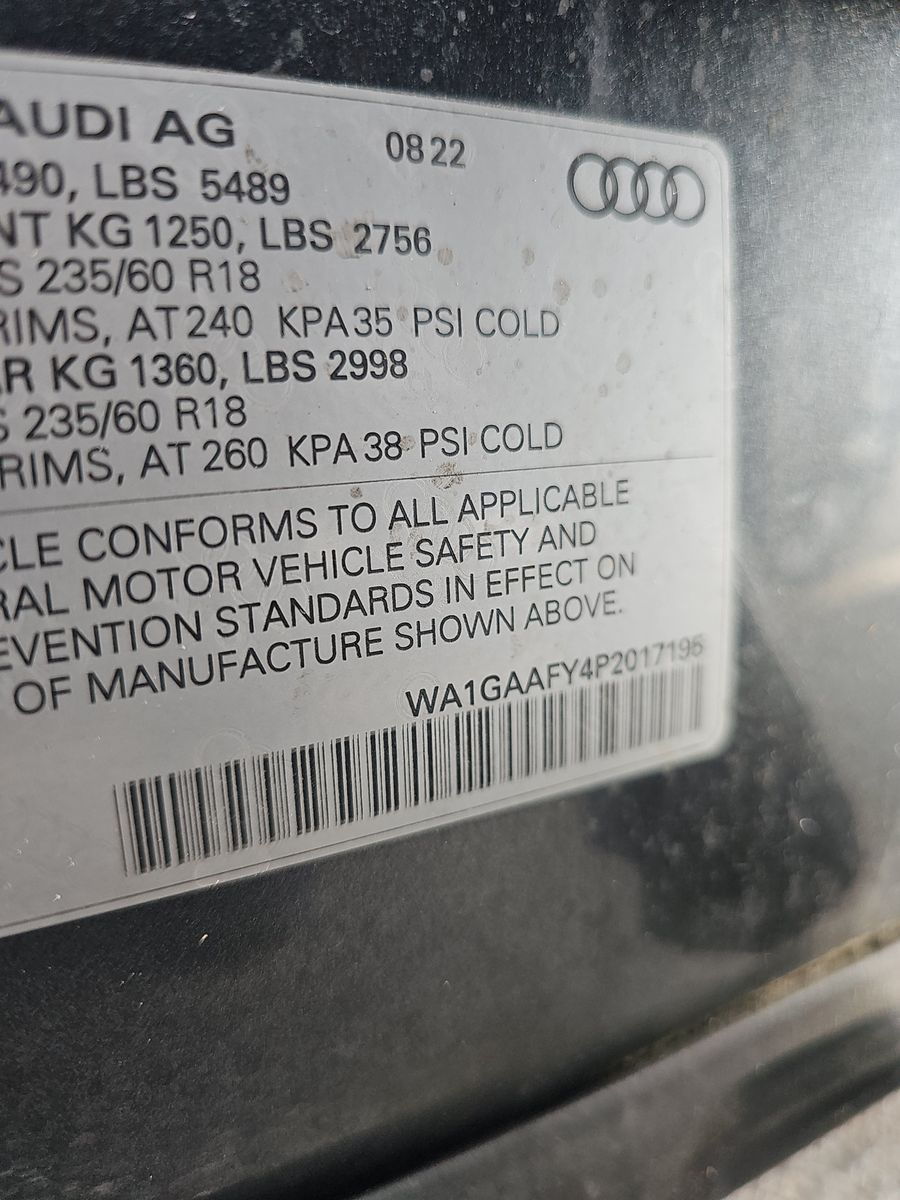 2023 Audi Q5 S line Premium AWD