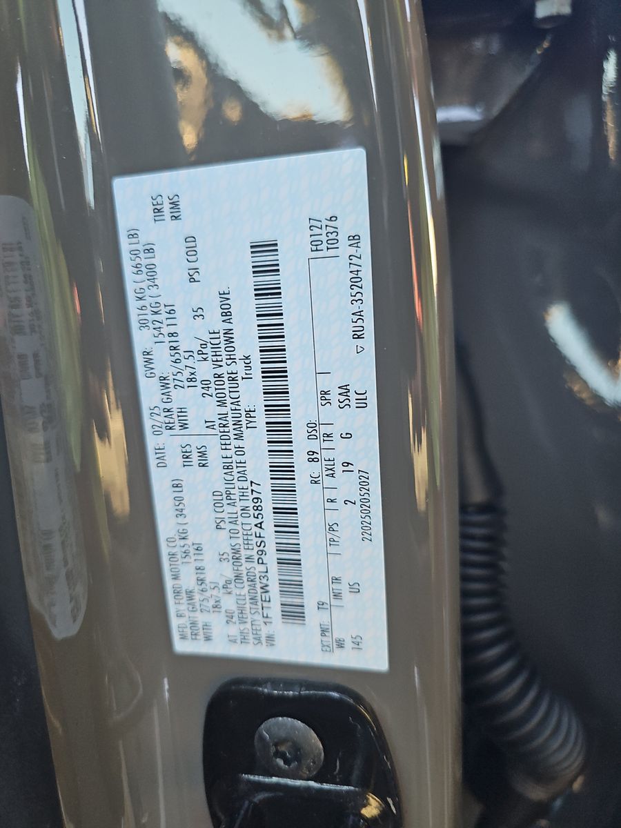 2025 Ford F-150 XLT AWD