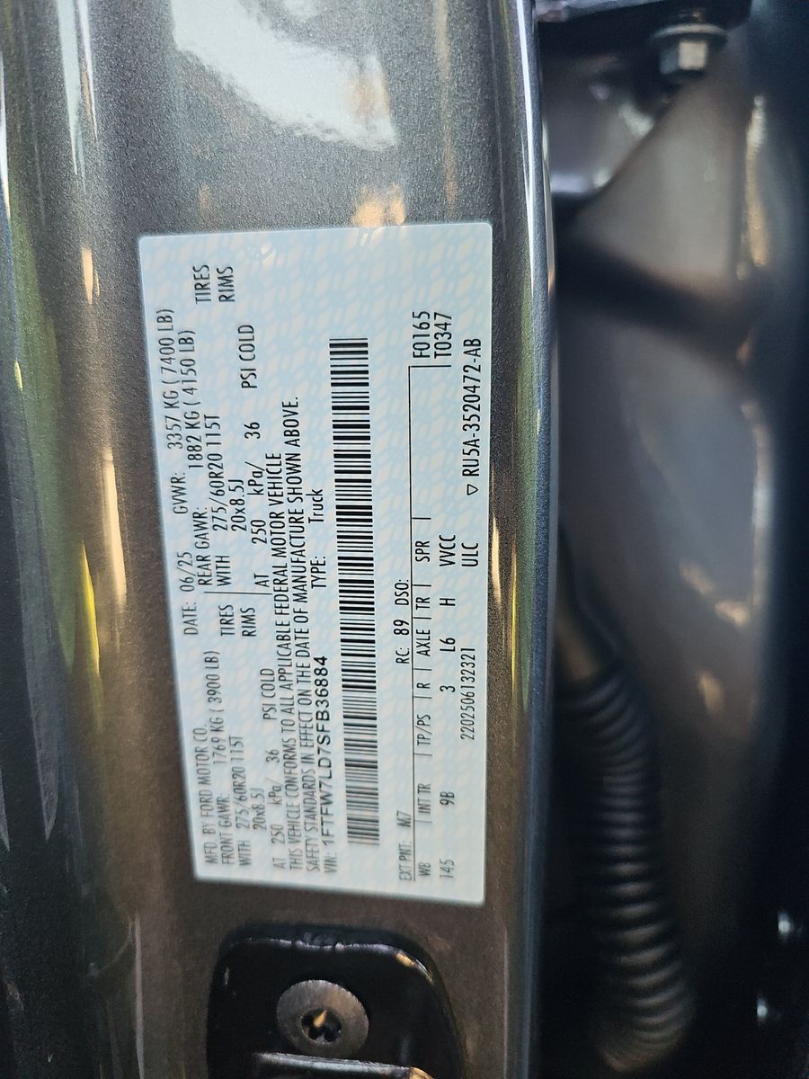 2025 Ford F-150 Hybrid Platinum AWD