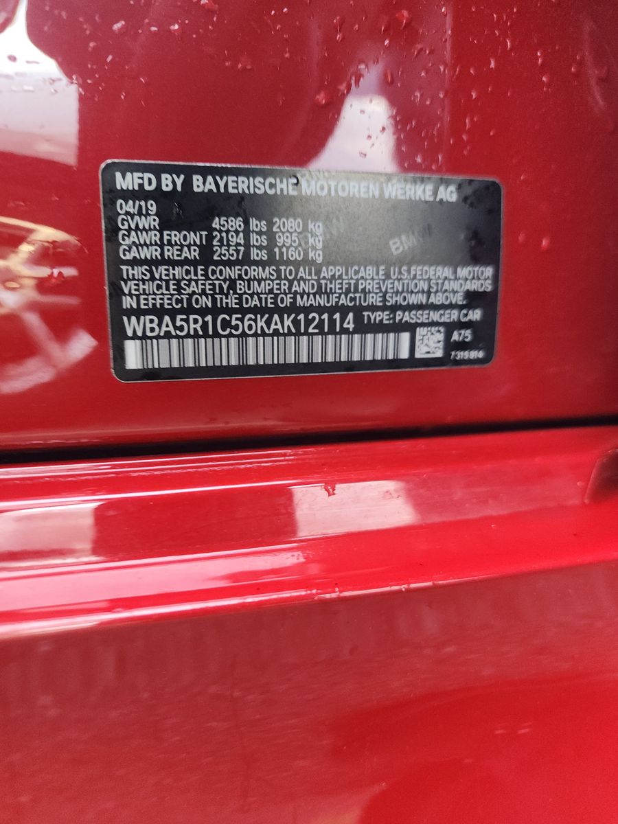 2019 BMW 3 Series 330i RWD