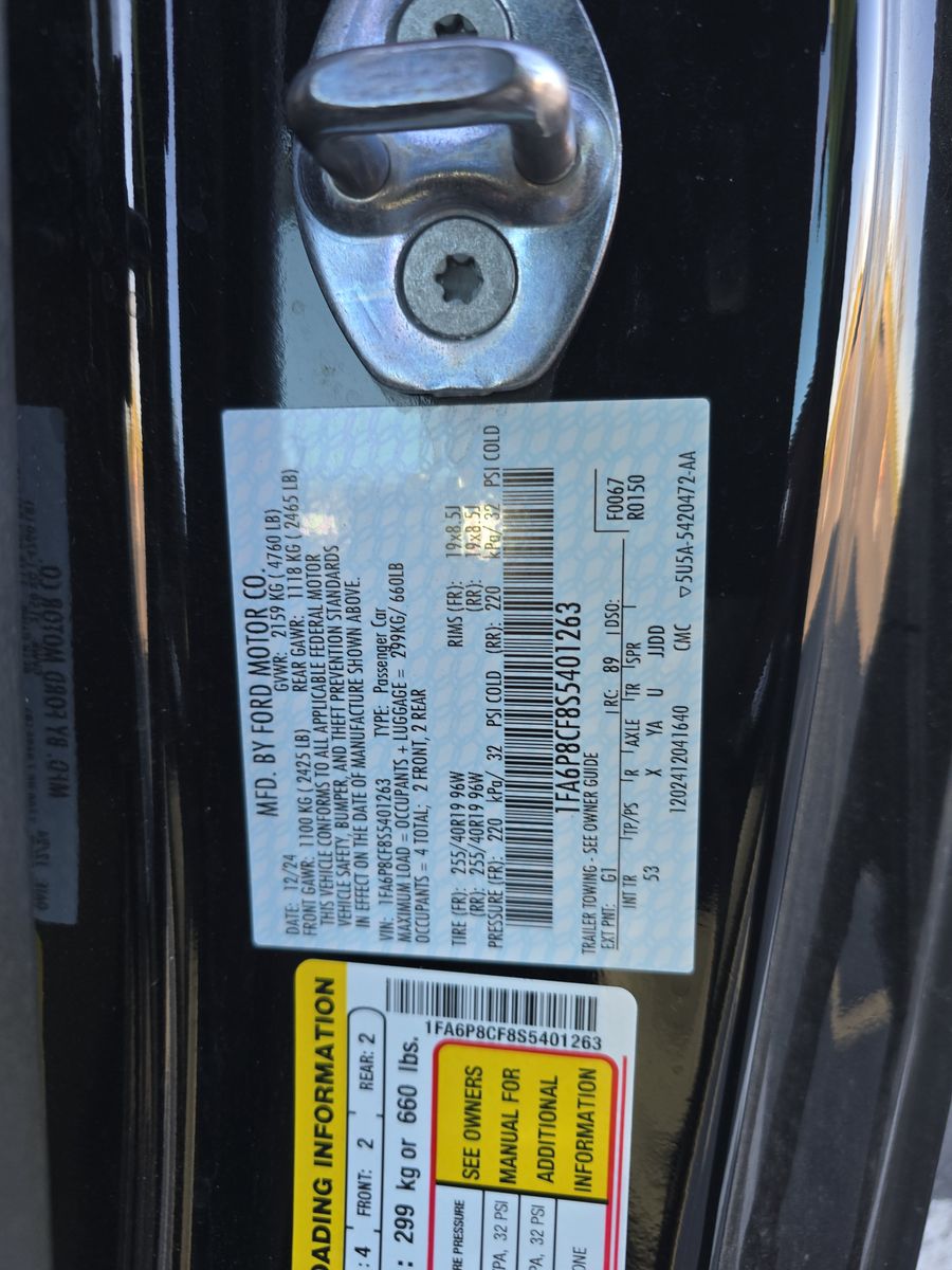 2025 Ford Mustang GT Premium RWD