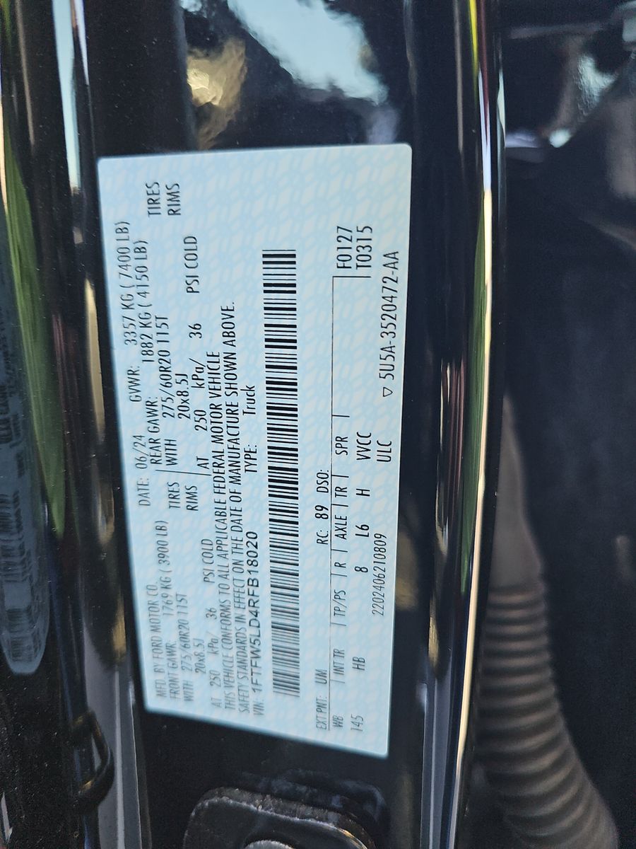 2024 Ford F-150 Hybrid Lariat AWD