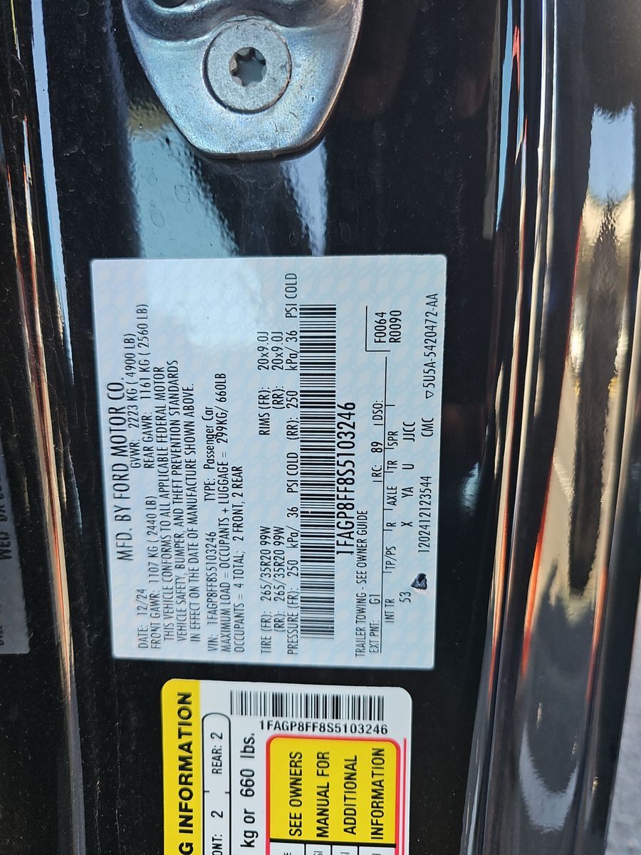 2025 Ford Mustang GT Premium RWD