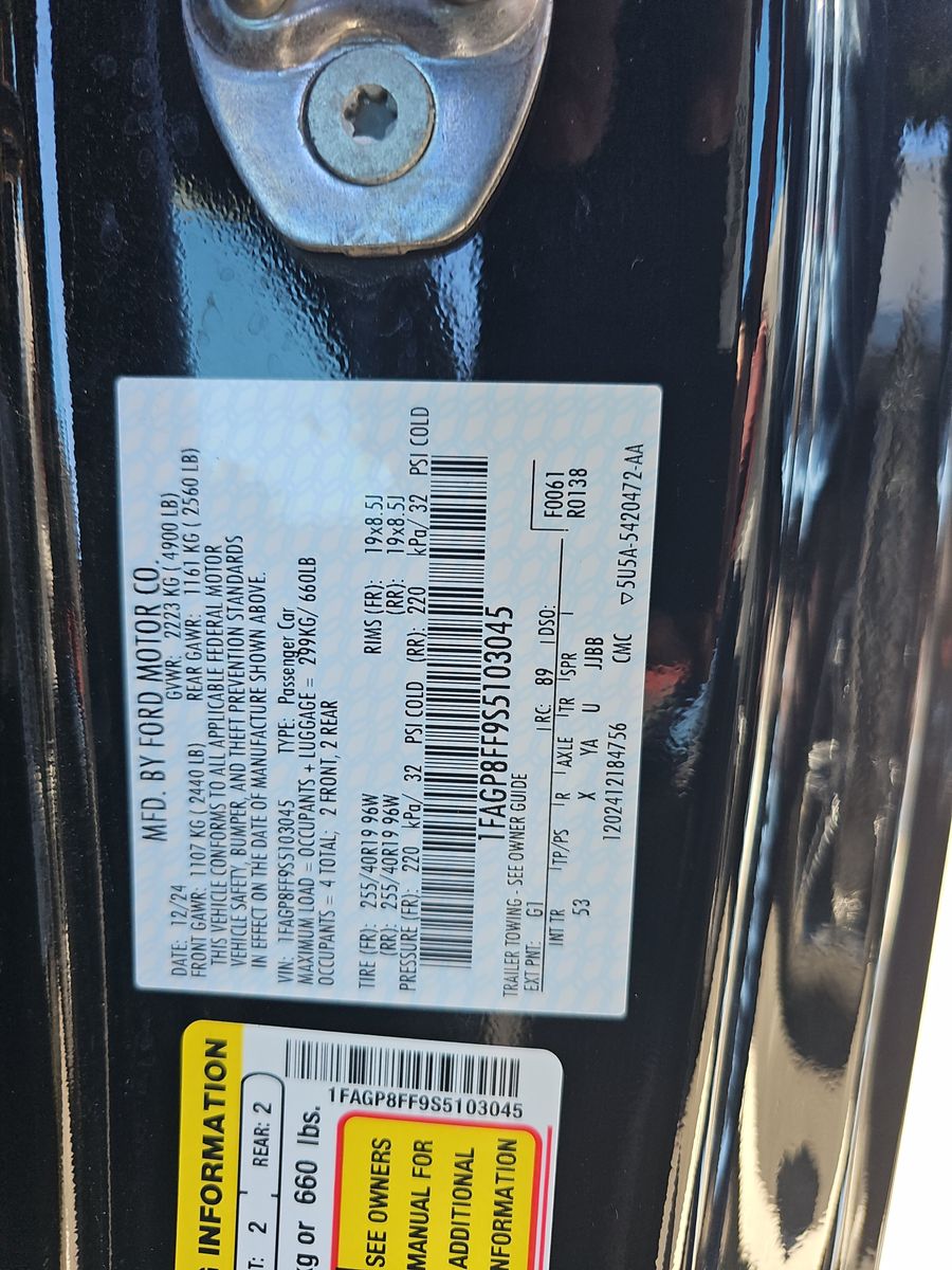 2025 Ford Mustang GT Premium FWD