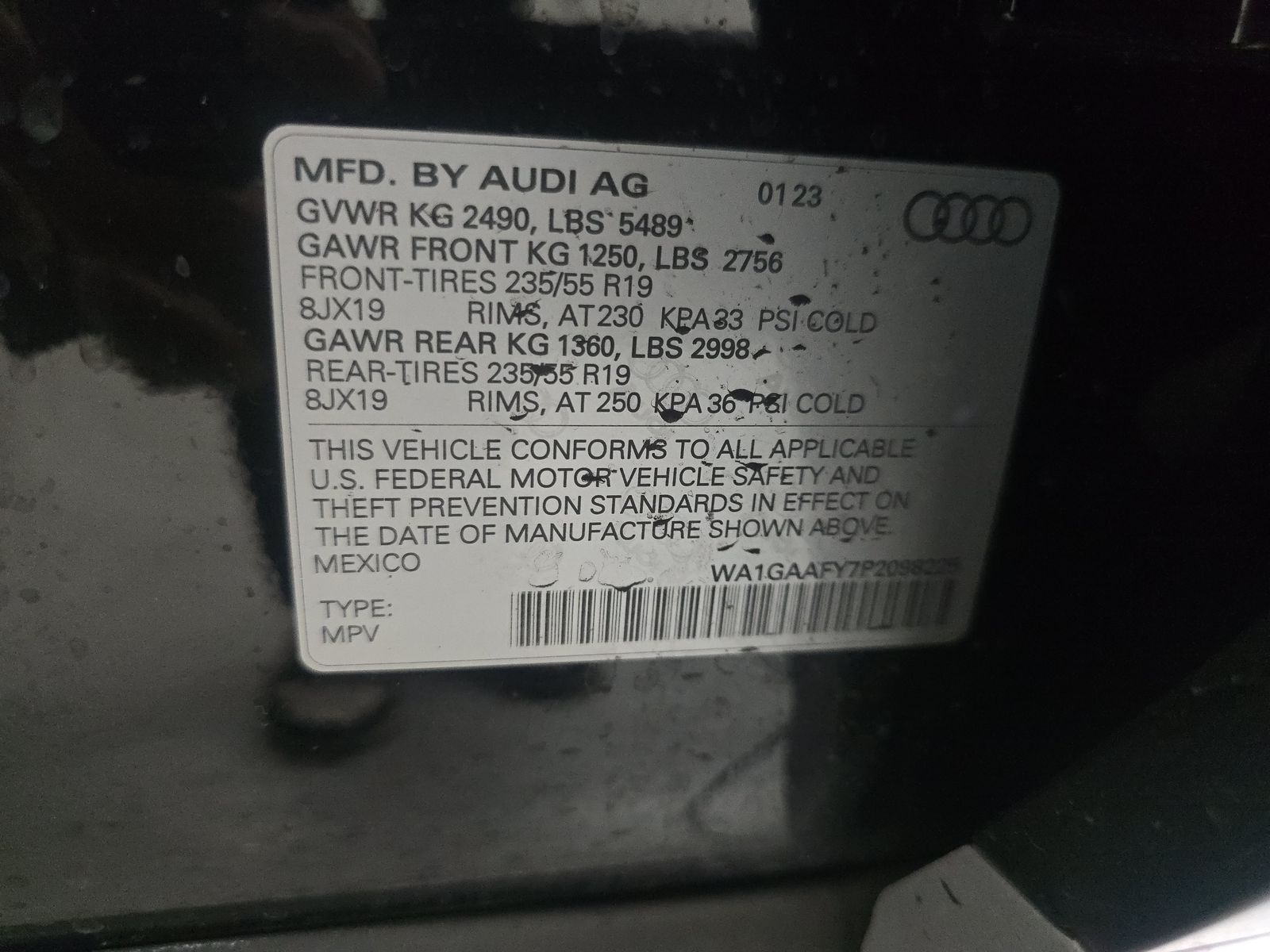 2023 Audi Q5 S line Premium AWD