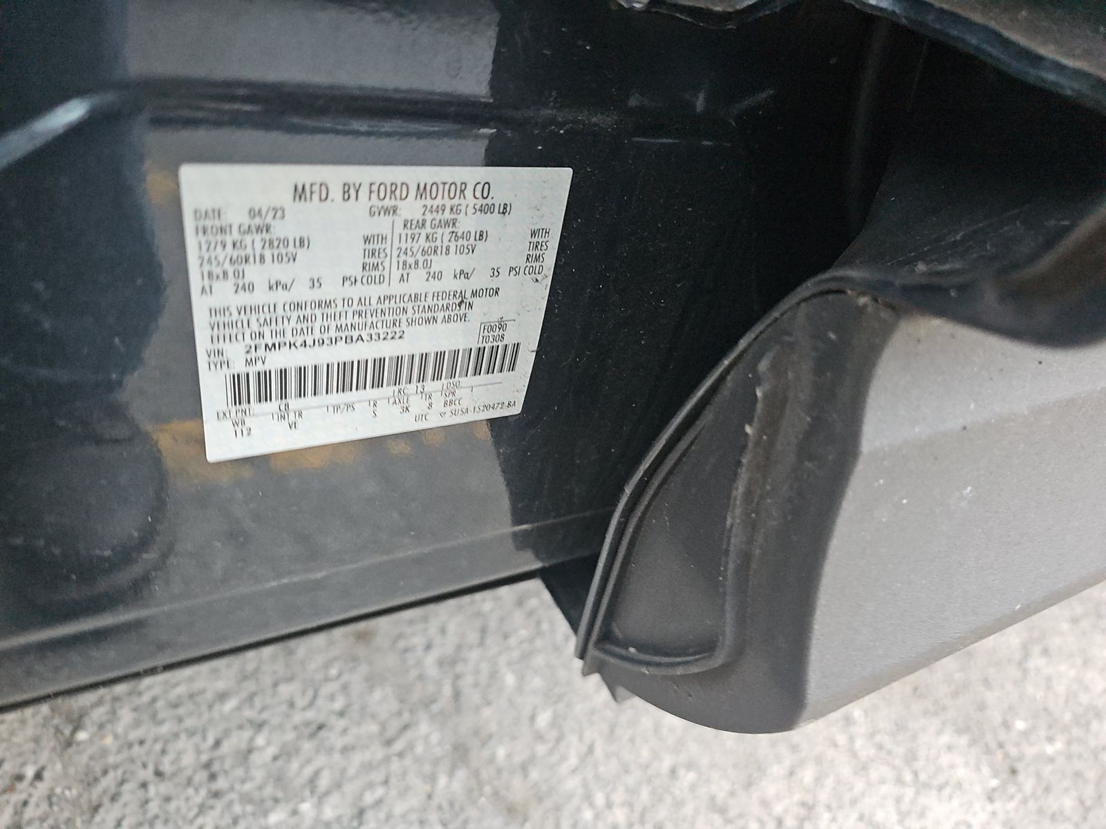 2023 Ford Edge SEL AWD