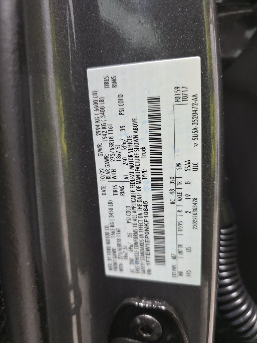 2022 Ford F-150 XLT AWD