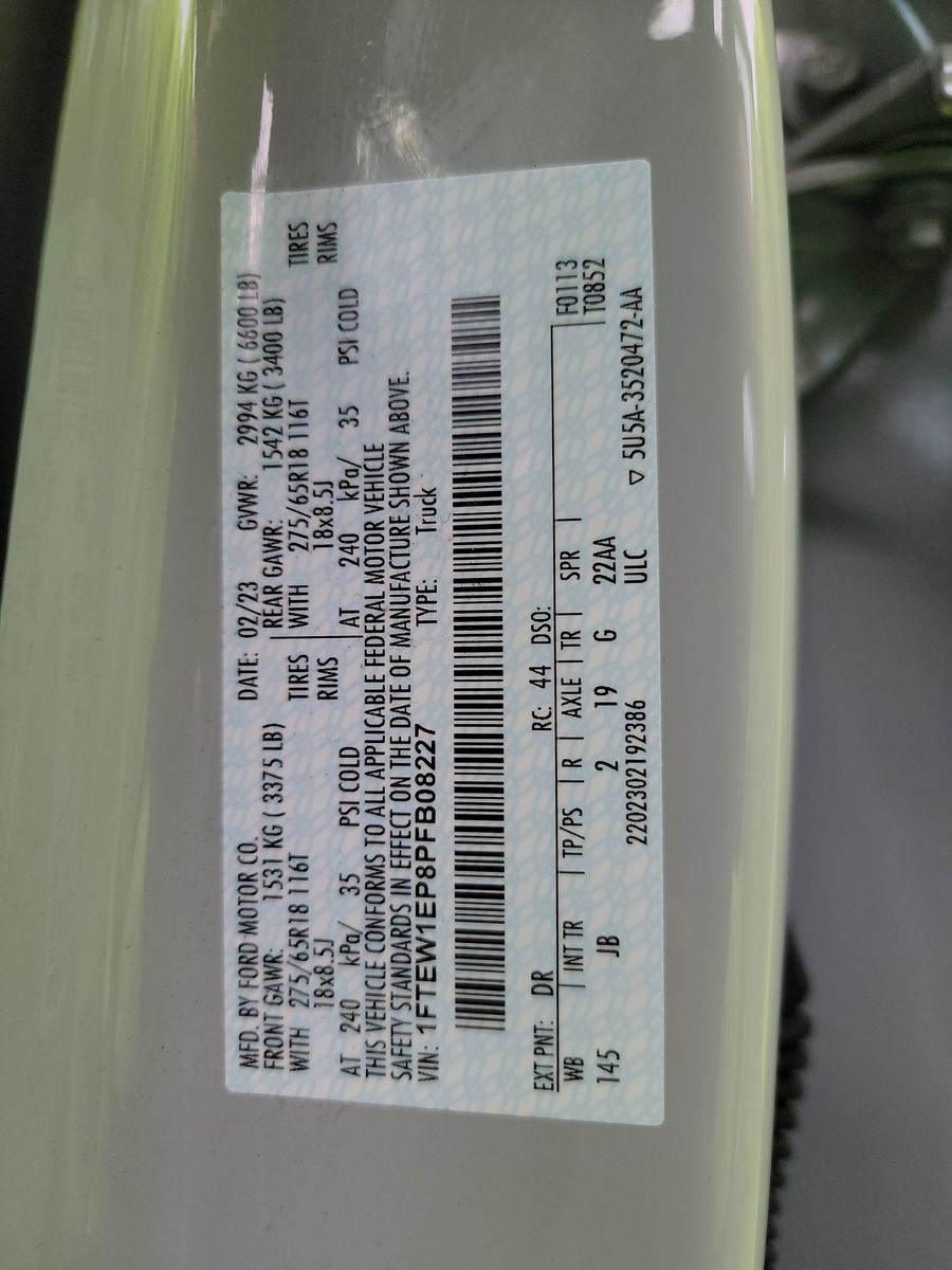 2023 Ford F-150 XL AWD