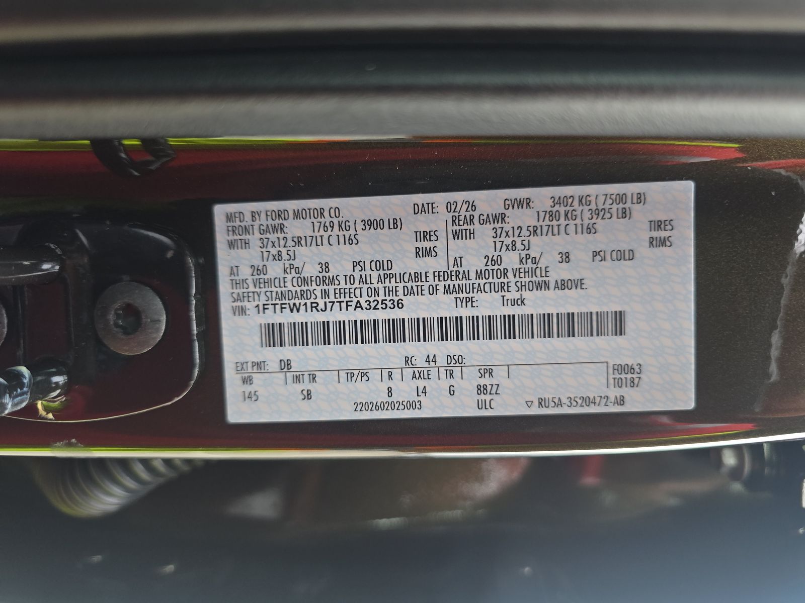 2026 Ford F-150 Raptor AWD