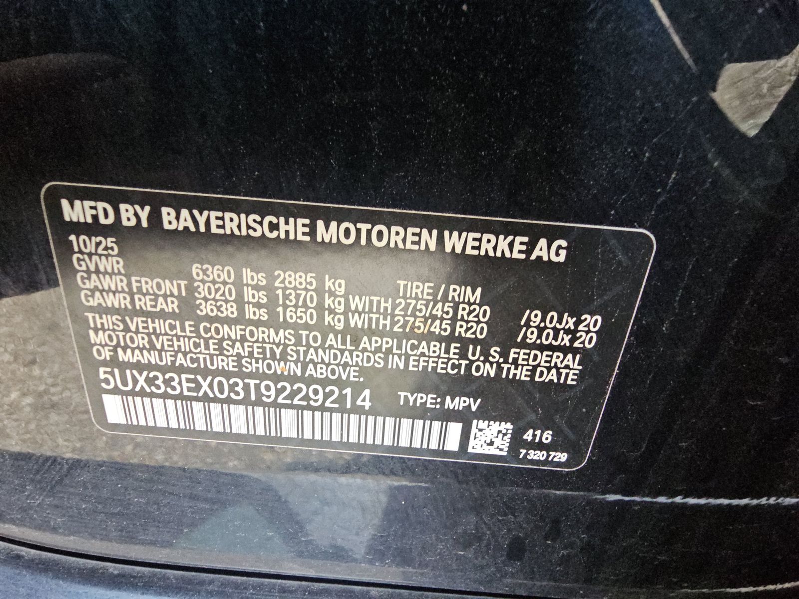 2026 BMW X6 xDrive40i AWD