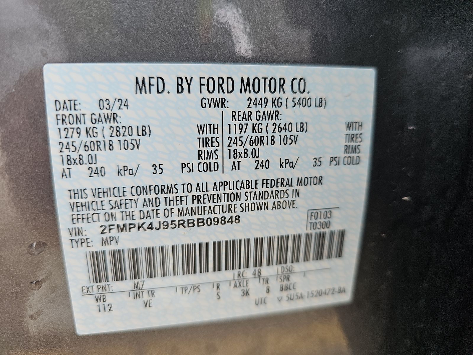 2024 Ford Edge SEL AWD