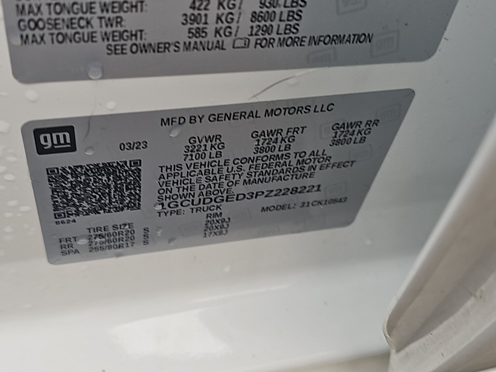 2023 Chevrolet Silverado 1500 LTZ AWD
