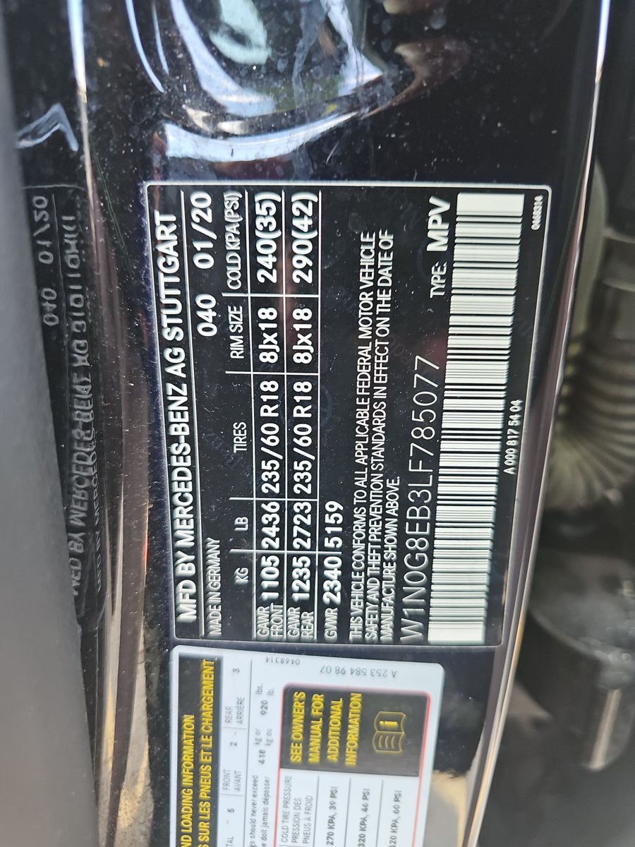 2020 Mercedes-Benz GLC GLC 300 AWD