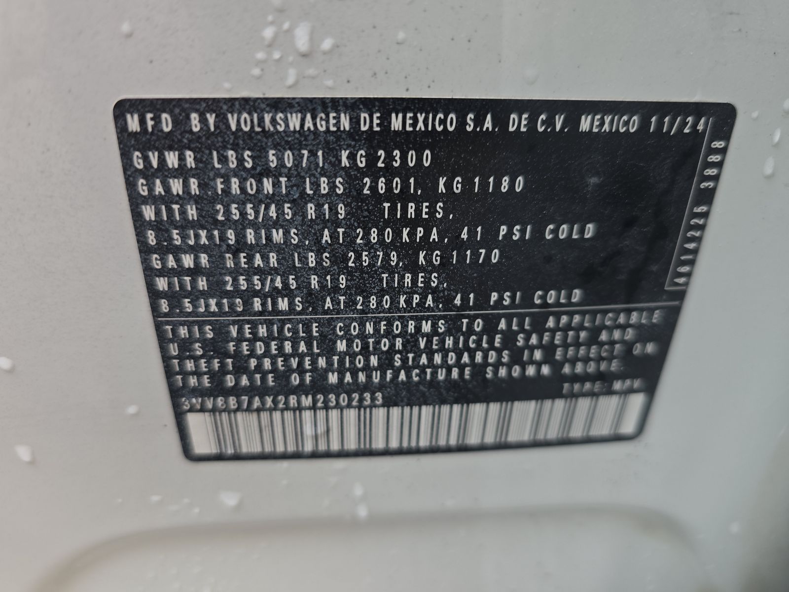 2024 Volkswagen Tiguan 2.0T SE R-Line Black AWD