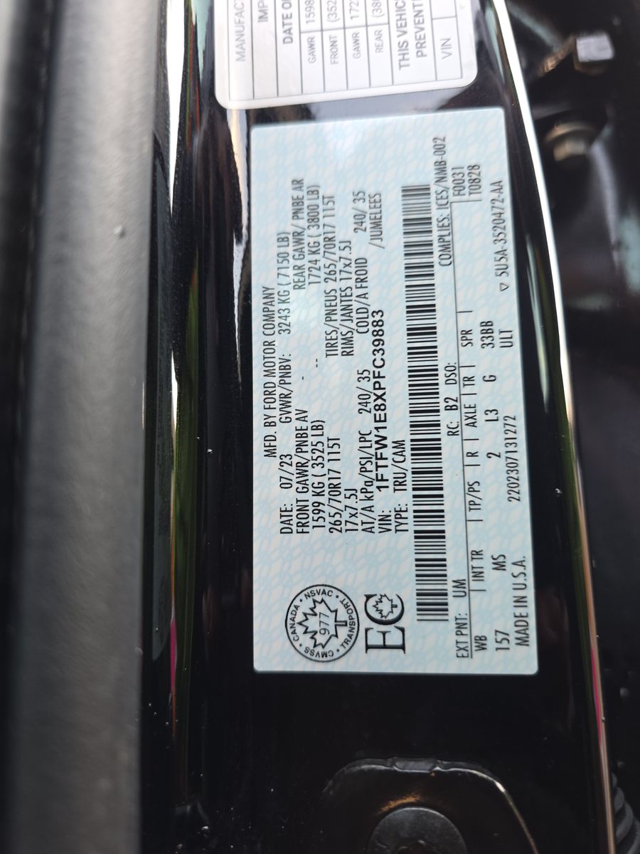 2023 Ford F-150 XLT AWD