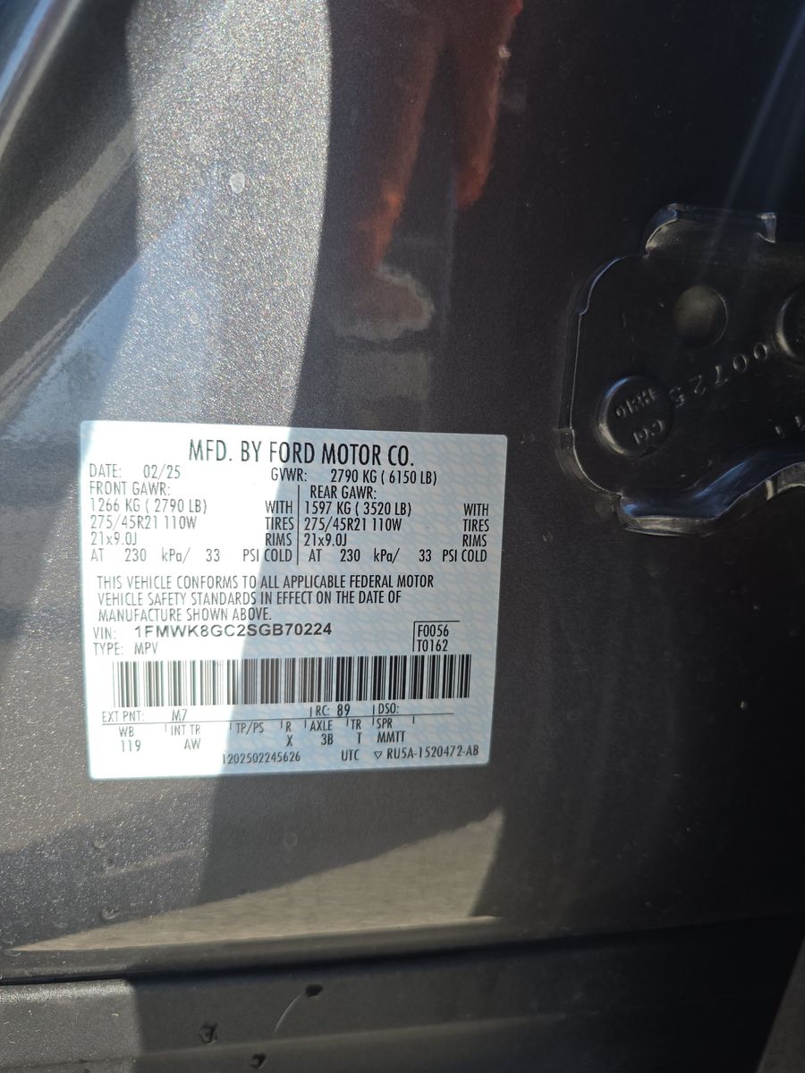 2025 Ford Explorer ST AWD