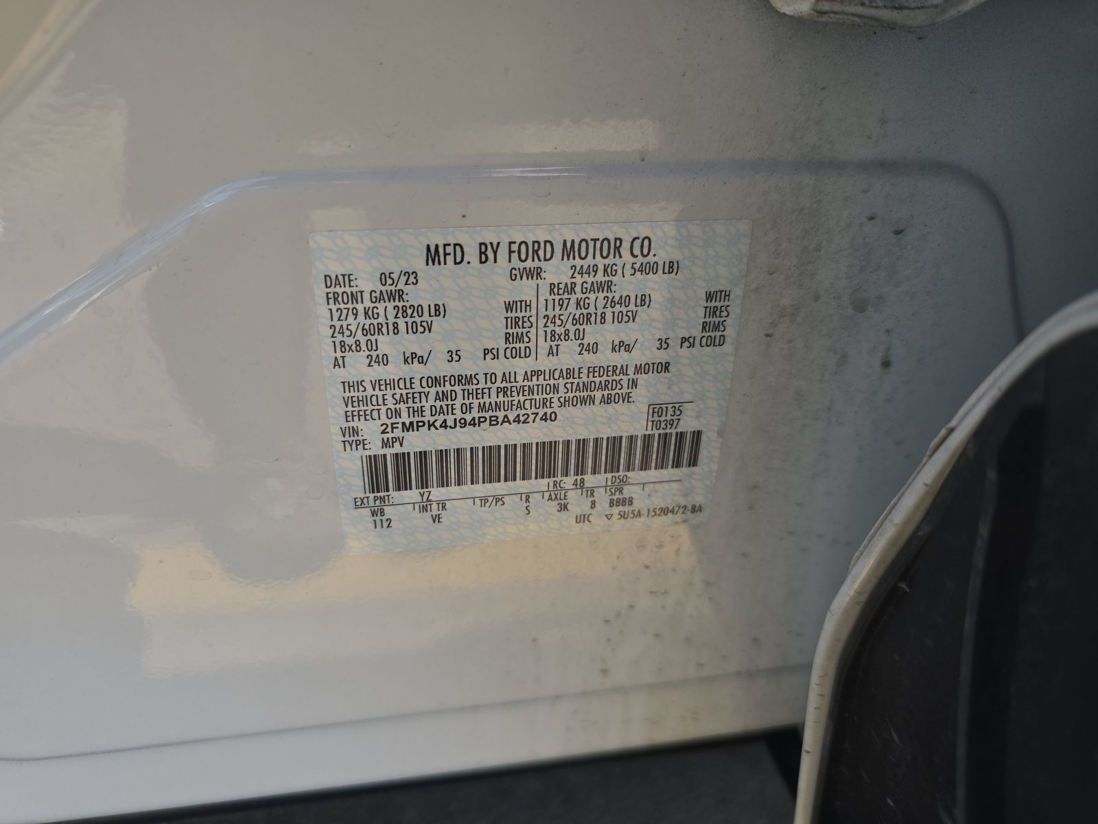 2023 Ford Edge SEL AWD