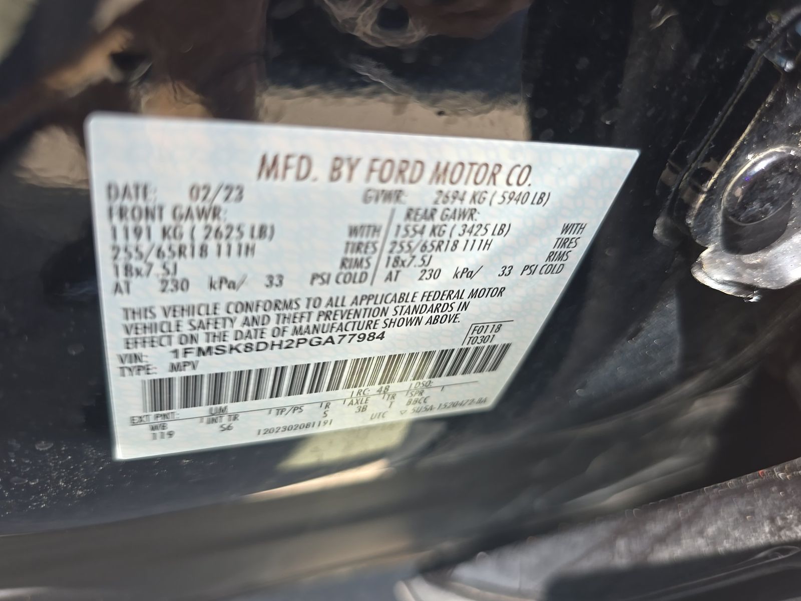 2023 Ford Explorer XLT AWD