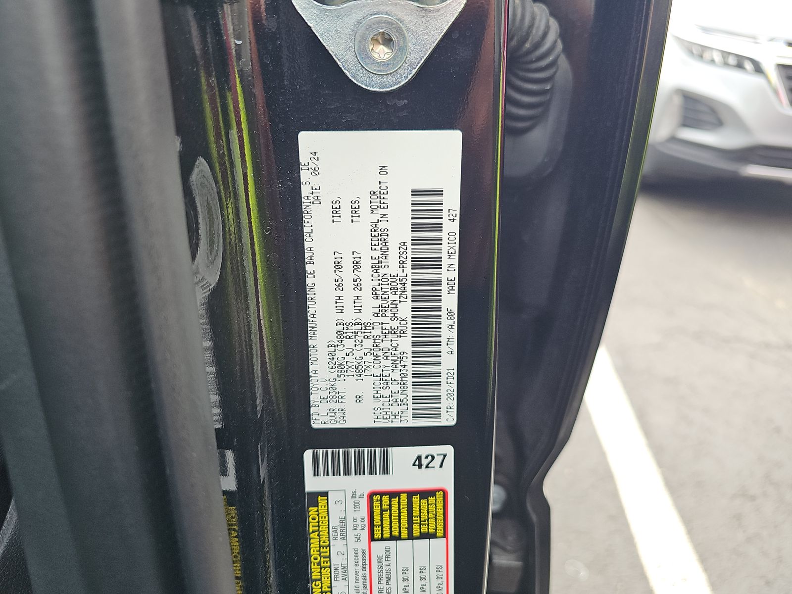 2024 Toyota Tacoma TRD Off-Road AWD