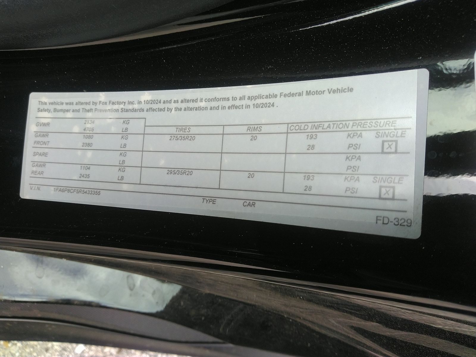 2024 Ford Mustang GT Premium RWD