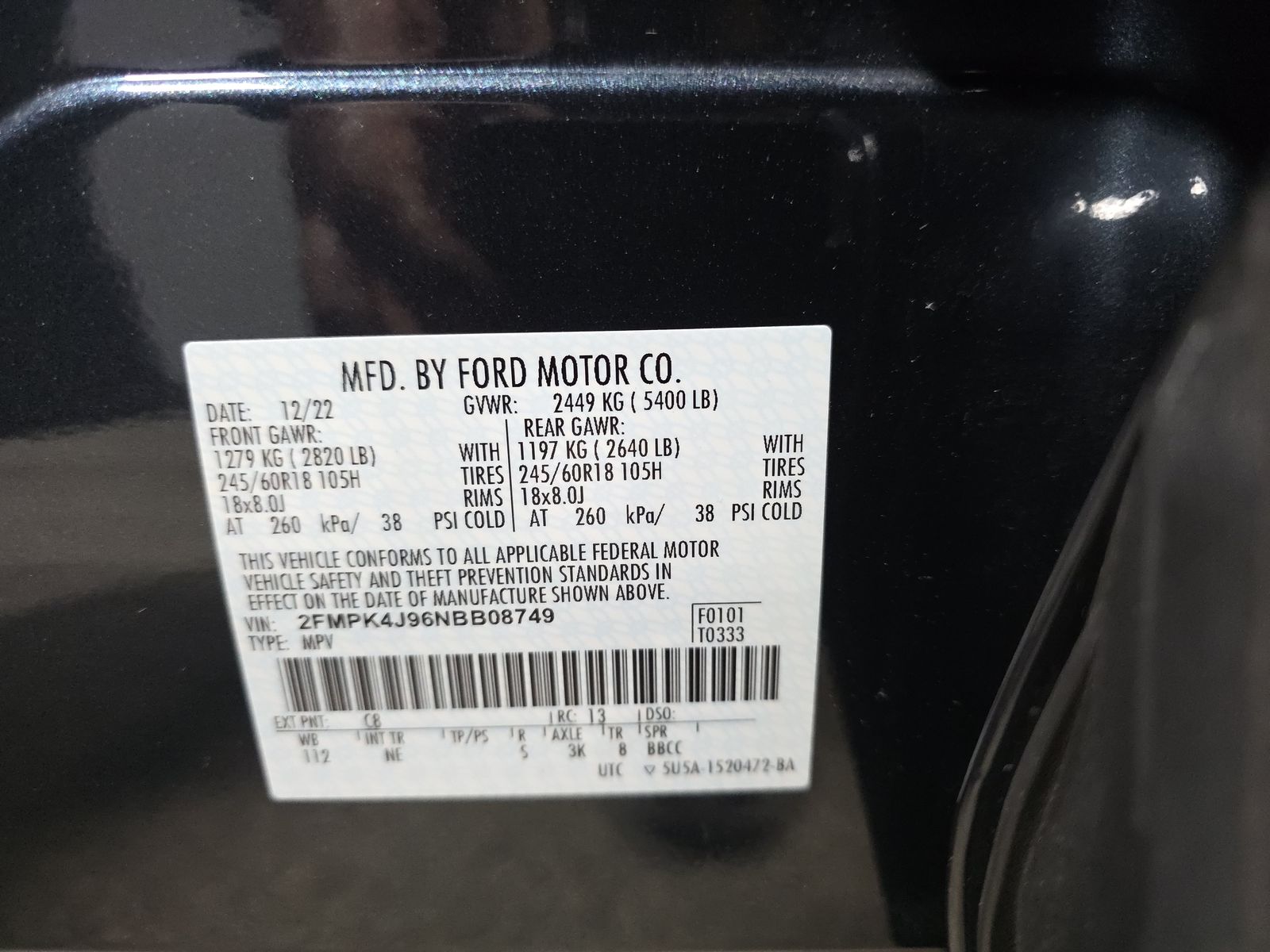 2022 Ford Edge SEL AWD