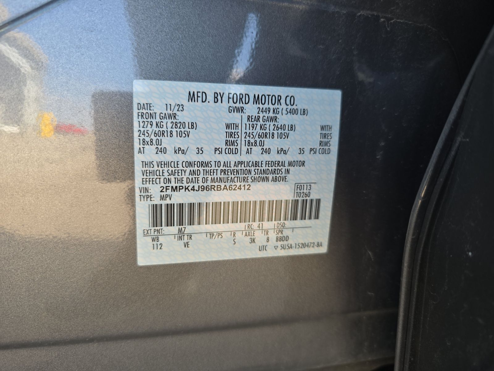 2024 Ford Edge SEL AWD