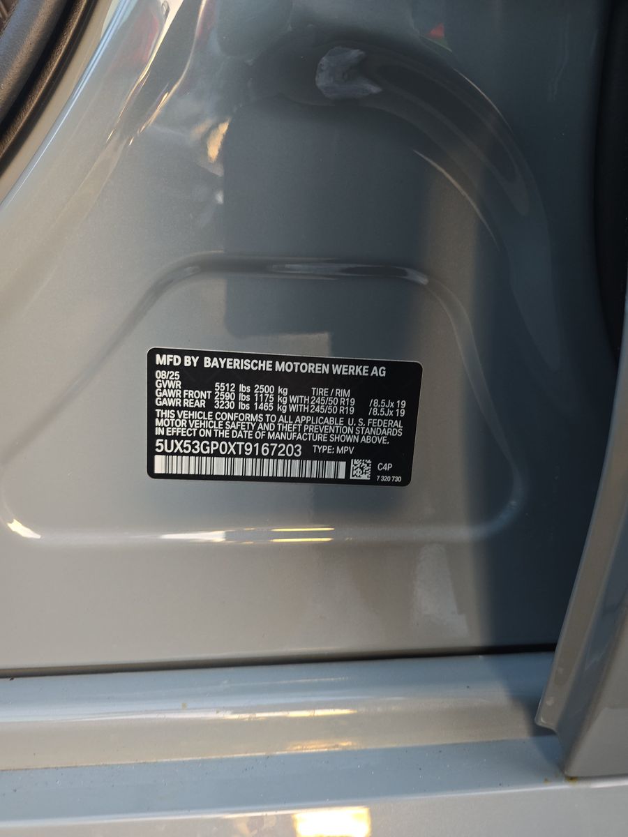 2026 BMW X3 xDrive30 AWD