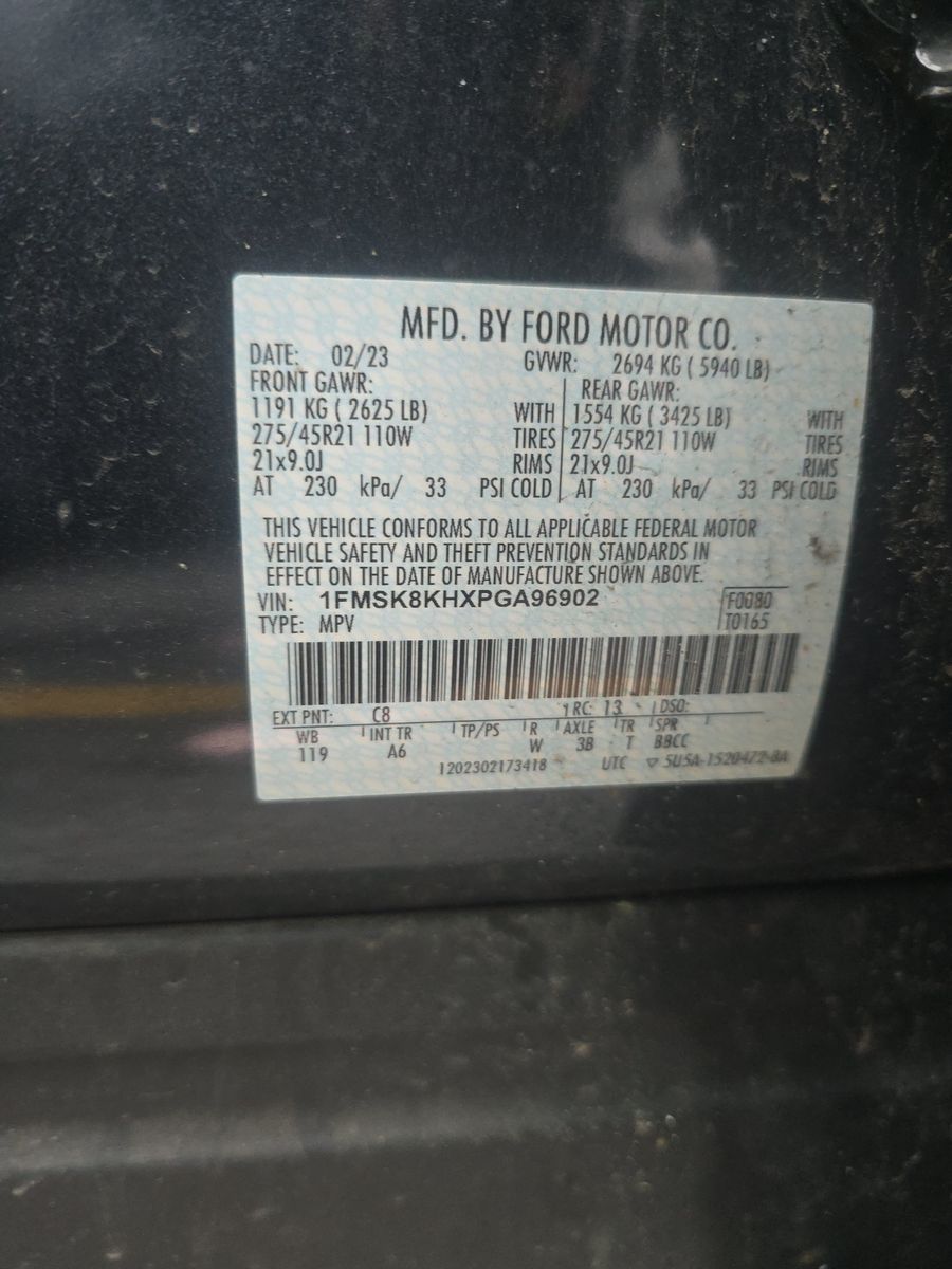 2023 Ford Explorer ST-Line AWD