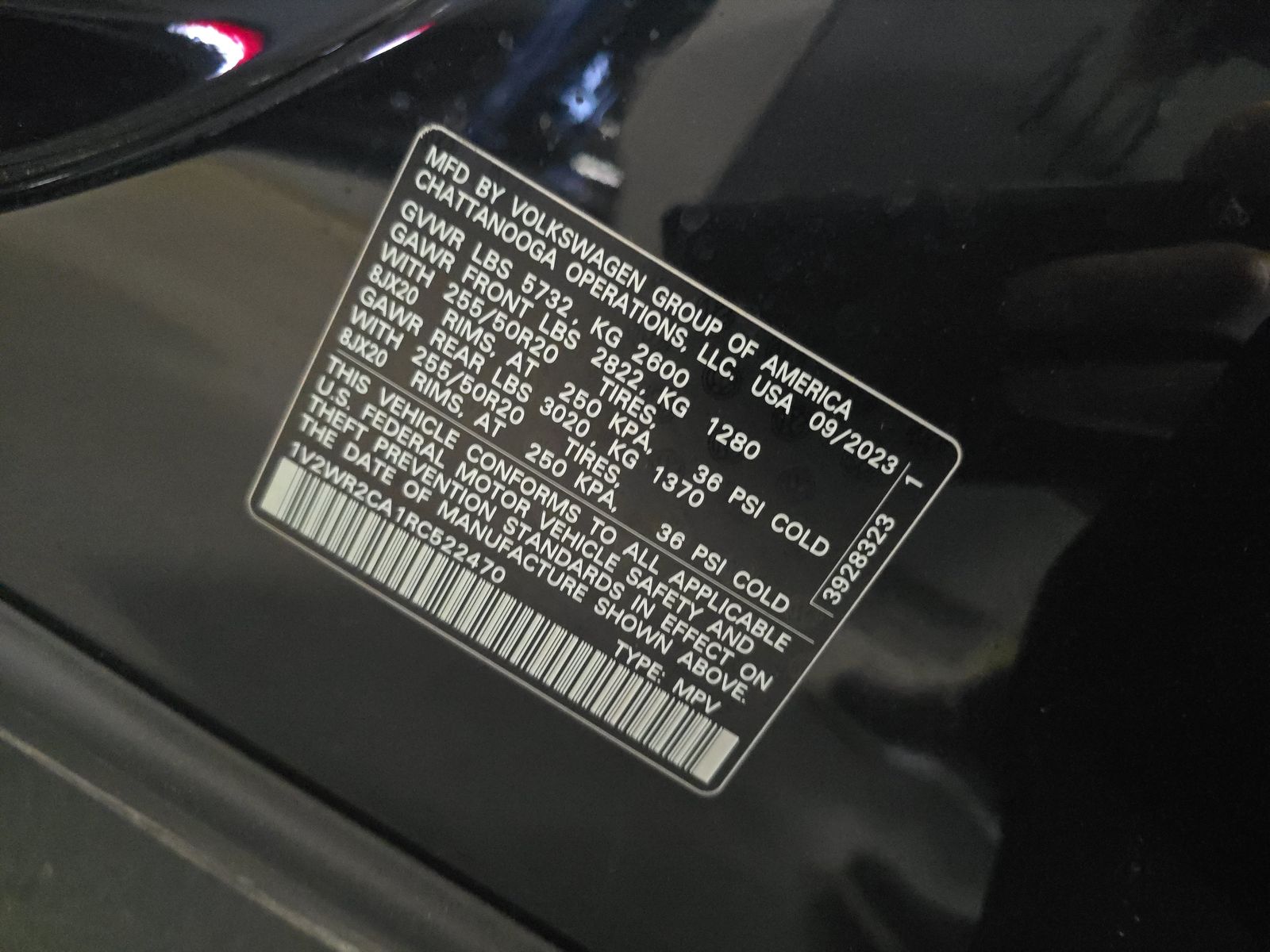 2024 Volkswagen Atlas 2.0T SE FWD