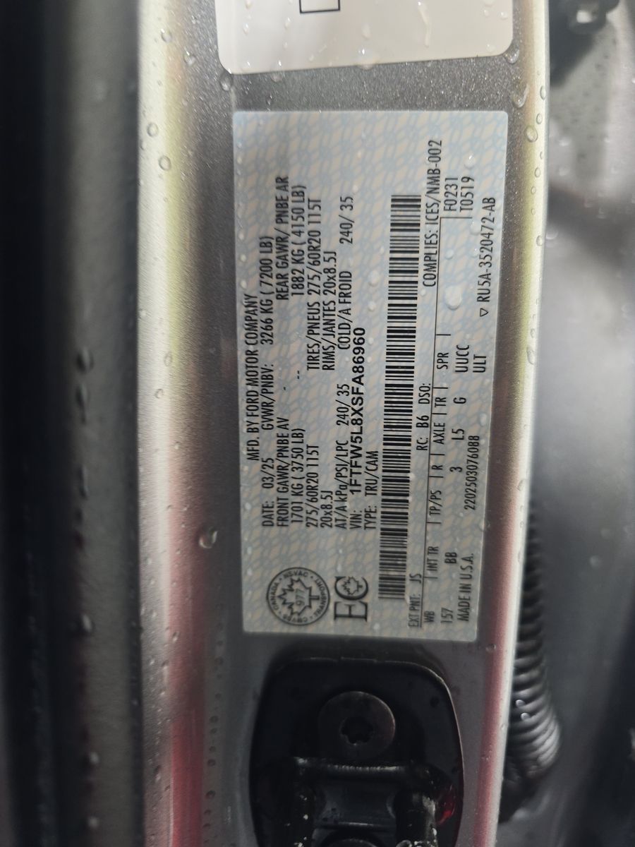 2025 Ford F-150 Lariat AWD