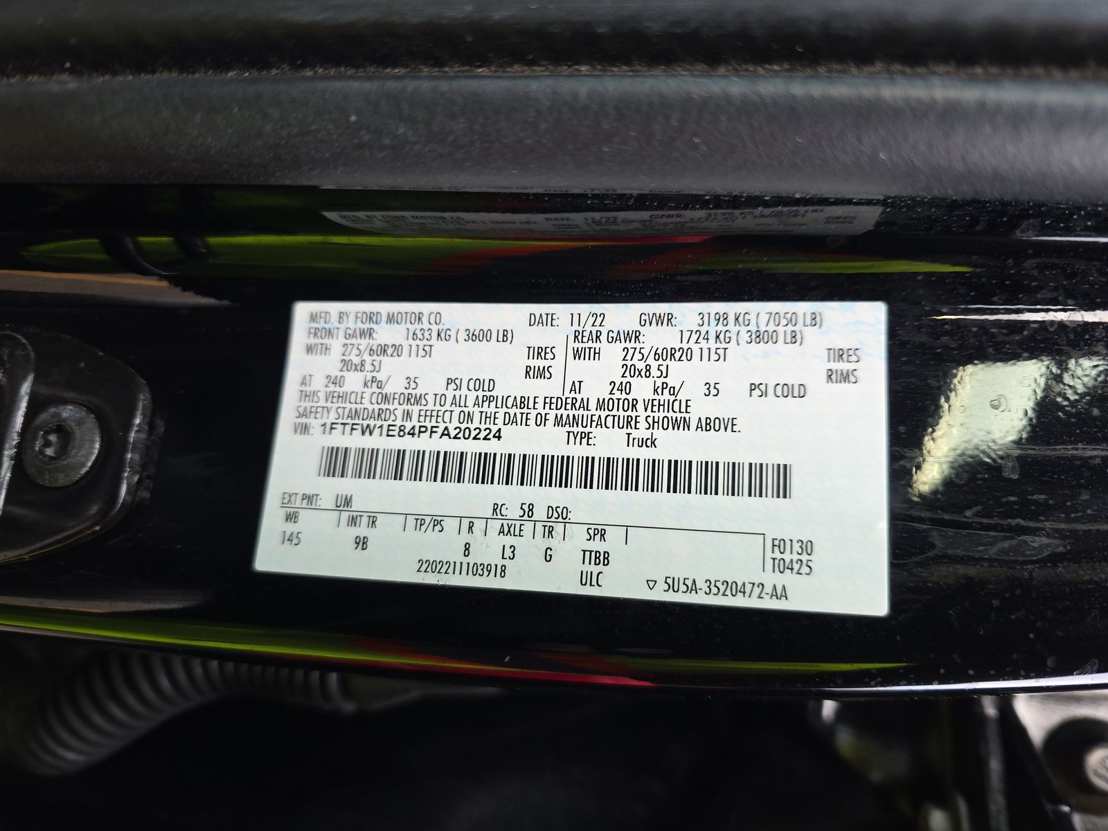 2023 Ford F-150 Platinum AWD