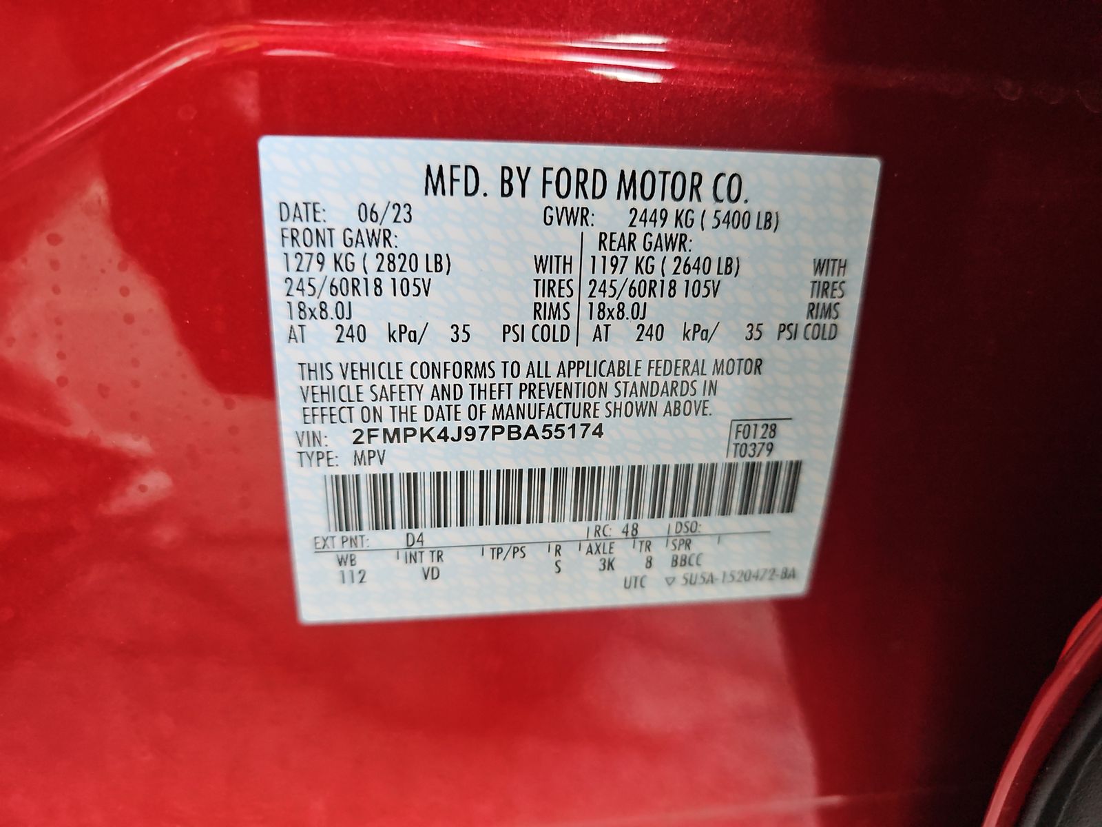 2023 Ford Edge SEL AWD